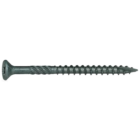 Saberdrive Deck Screw, #9 x 2-1/2 in, Steel, Flat Head, Torx Drive, 88 PK 09309